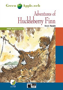 Adventures Of Huckleberry Finn Mark Twain Letture Graduate Inglese B1 Libri Black Cat Cideb