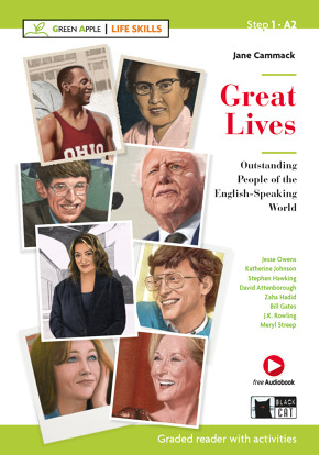 Great Lives - Outstanding People of the English Speaking World - Jane Cammack | Letture Graduate - INGLESE - A2 | Libri | Black Cat - Cideb Great Lives - Outstanding People of the English Speaking World - Jane Cammack | Letture Graduate - INGLESE - A2 | Libri | Black Cat - Cideb