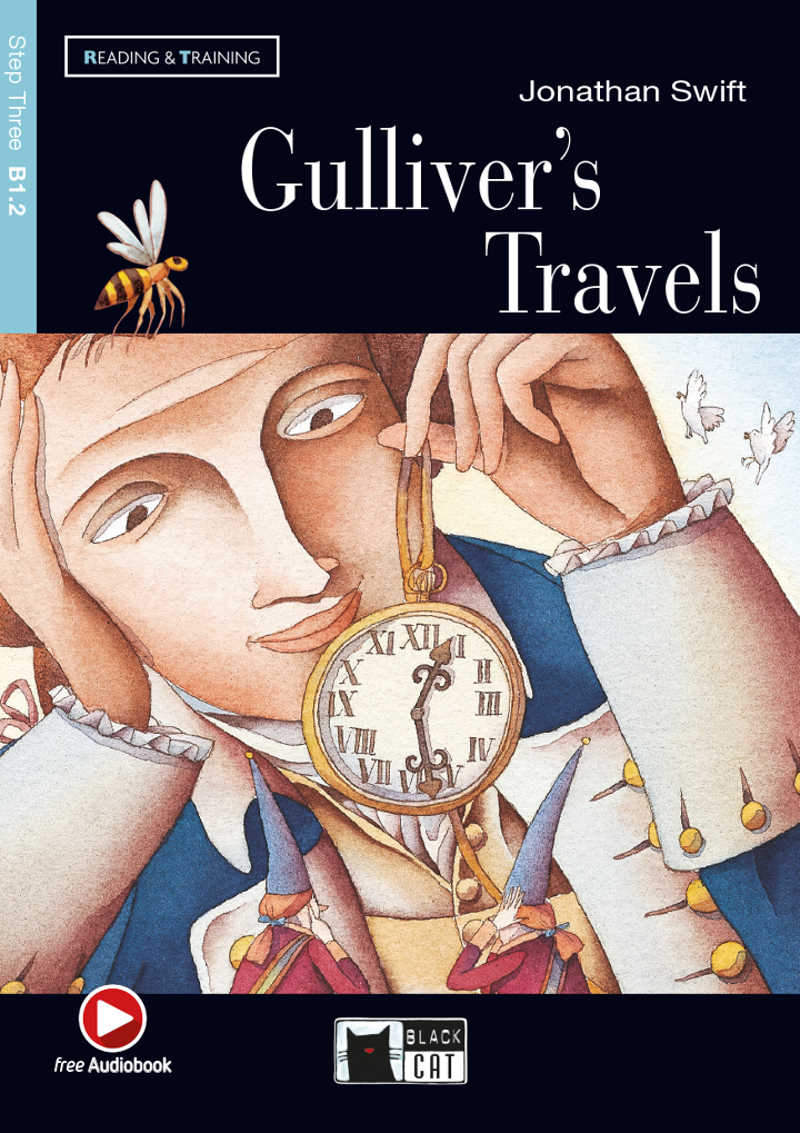 vacío Aclarar trapo Gulliver's Travels - Jonathan Swift | Graded Readers - ENGLISH - B1.2 |  Books | Black Cat - Cideb