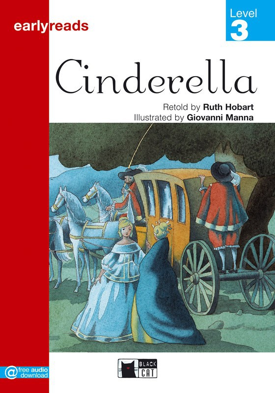 Cinderella | Lectura Graduada - INGLÉS - Pre-level A1 | Libros | Black Cat  - Cideb