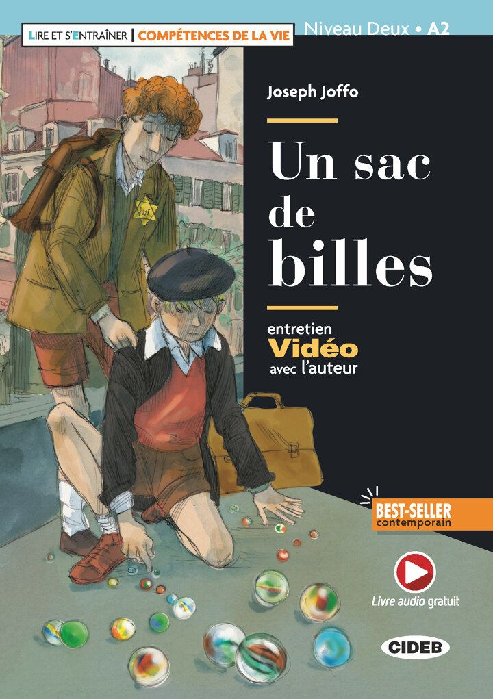 Un sac de billes - Joseph Joffo, Lecture Graduée - FRANÇAIS - A2, Livres