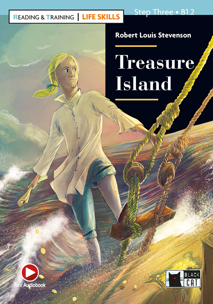 Treasure Island - Robert Louis Stevenson, Lectura Graduada - INGLÉS - B1.2, Libros