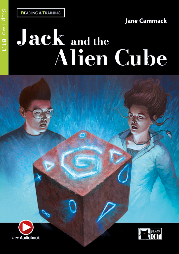 Book cover of Jack and the Alien Cube
